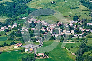 Ricco country of the Modena Apennines