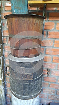 Rice bin was used to contain rice 40 years ago