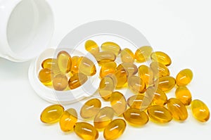 Rice bran oil pills