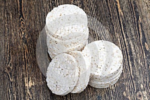 rice breads made from rice cereals