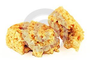 Rice crispy treat halves