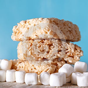 Rice Crispy Treat With Marshmallows