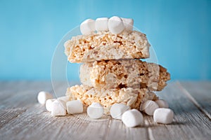 Rice Crispy Treat With Marshmallows