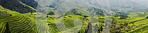 Rice filed terrace in Dazhai