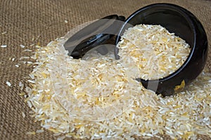 Rice grain.