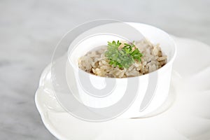 Rice with herb