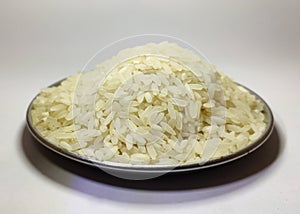 Rice,isolated white background