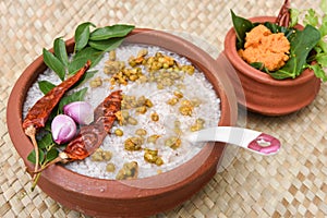 Rice porridge, Kanji, Kerala South Indian Sri lankan food