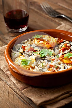 Rice with Potatoes and Mussels