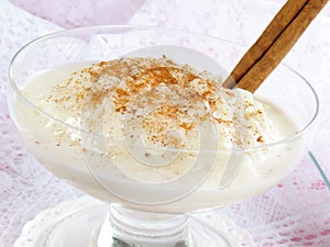 Rice Pudding with Cinnamon