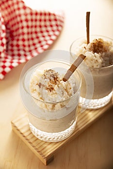 rice pudding homemade dessert