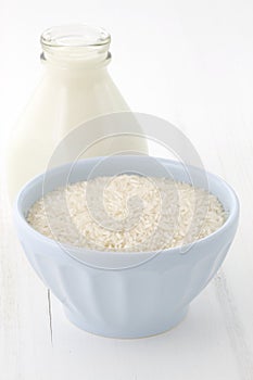 Rice pudding ingredients