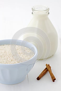 Rice pudding ingredients