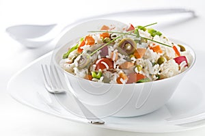 Rice salad