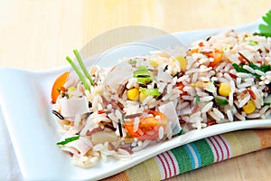 Rice salad