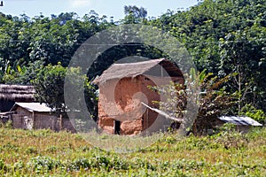 Rice and Tabacco storage n Laos.
