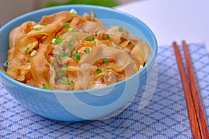 Rice topped with pork or pork stew, Japanese food