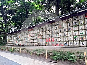 Rice Wine Barrell Monument