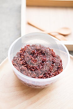 Riceberry, clean food