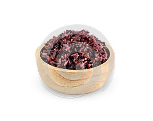 Riceberry on a white background