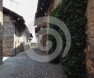 Ricetto medieval village in Candelo