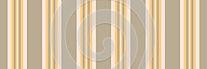 Rich background fabric vertical, golf textile lines vector. Straight pattern texture stripe seamless in orange and pastel colors