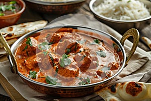 Creamy Butter Chicken Curry Feast