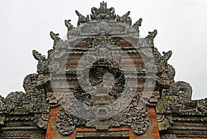 Rich decoration of Puri Saren Agung
