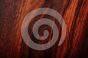 Rich Mahogany Wood Texture Background, AI Generated