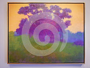 Richard Mayhew, Rhapsody, 2002 Oil on canvas, 48 x 60 in. (121.9 x 152.4 cm). Fine Arts Museums of San Francisco.