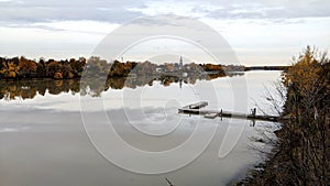 Richelieu River between Beloeil and Mont-St-Hilaire Qc