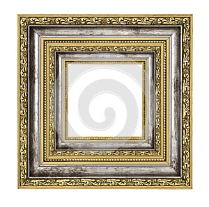 Richly decorated frame
