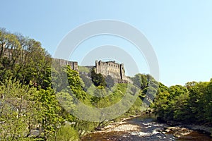 Richmond castle from the river