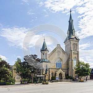 Richmond Hill United Church in Yonge street, Richmond Hill, Ontario, Canada photo