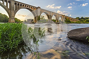 Richmond Railroad Bridge Over James River