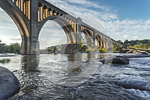 Richmond Railroad Bridge Over James River