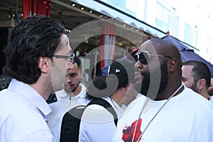 Rick Ross hanging out