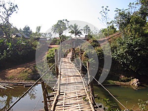 Rickety bridge