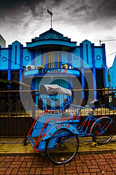Rickshaw of Malang, Indonesia