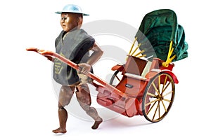 Rickshaw - vintage toy photo