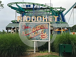 Ricochet Ride at Carowinds in Charlotte, North Carolina