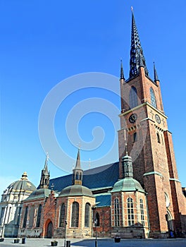 Riddarholm Church, the Final Resting Place of Most Swedish Monarchs, the Island of Riddarholmen, Stockholm, Sweden