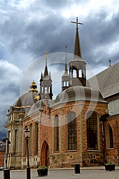 Riddarkyrkan church on the island Riddarholmen