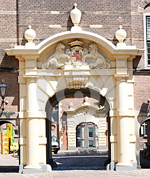 Ridderzaal Gate, Binnenhof Entrence, the Hague photo