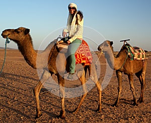 Ride on camel