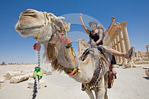 Ride on the camel