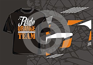 Ride orange team