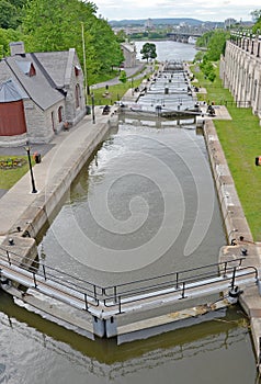 Rideau Canal Locks Ottawa