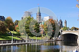 Ottawa - Rideau Canal in Autumn