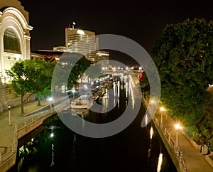 Rideau Canal in Ottawa, Ontairio,Canada photo